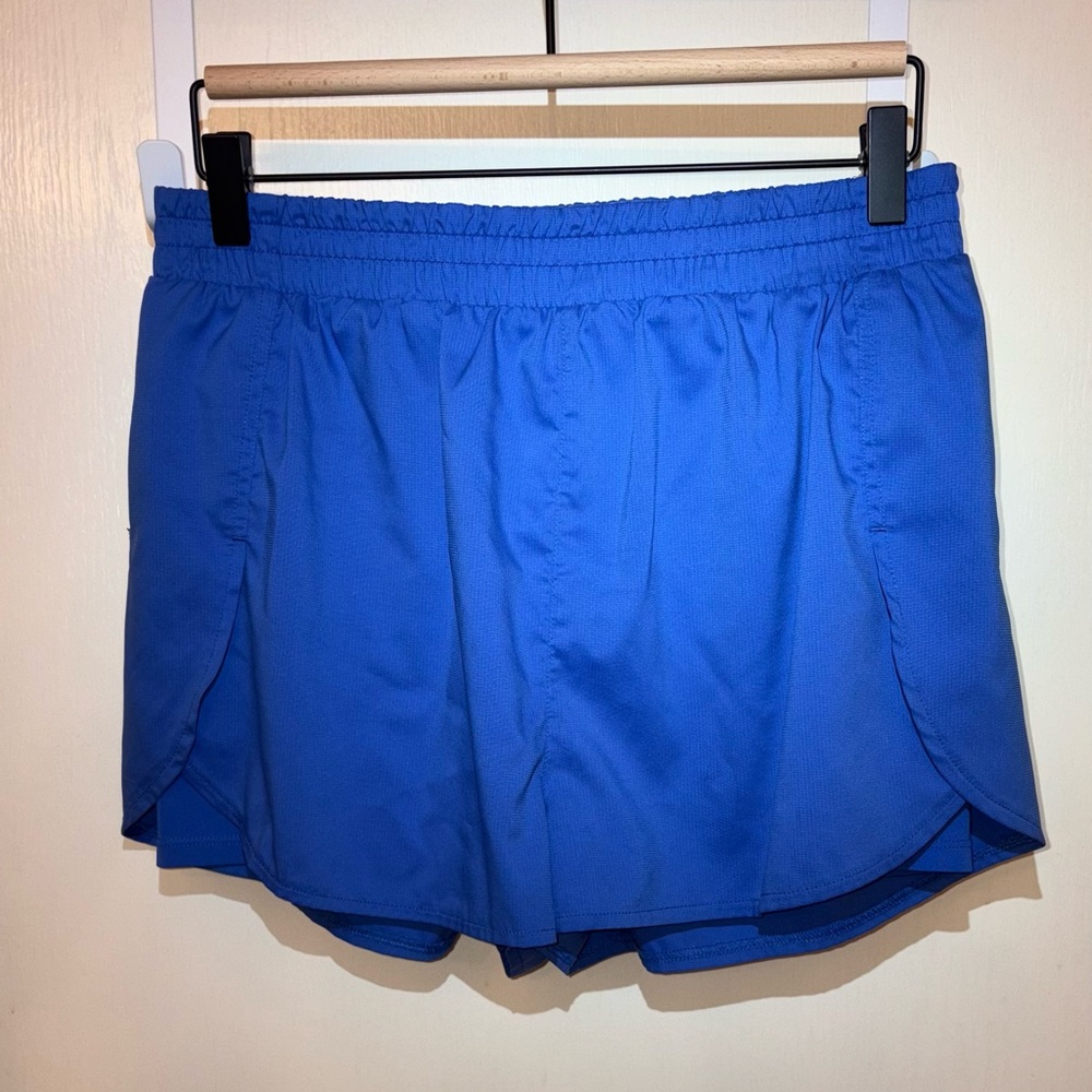 Girlfriend Collective Prism Trail Shorts - Blue